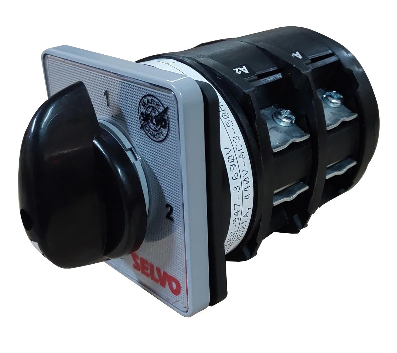SELVO 100A Cam Operated Rotary Switch Phase Selector 1 Pole 4 Way