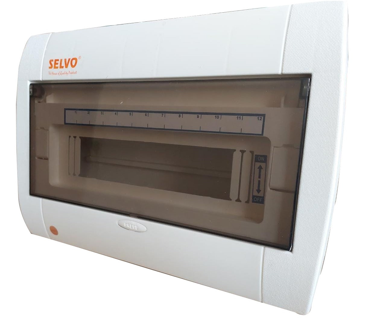 SELVO 12 WAY SPN Whiteline MCB Distribuion Board