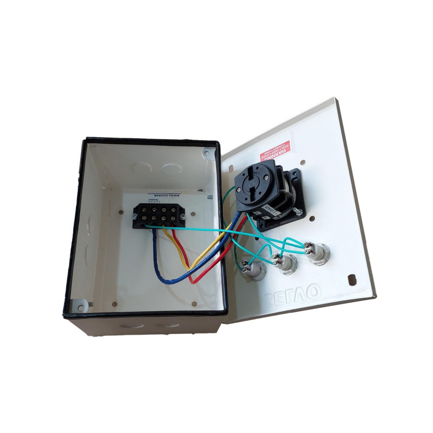 SELVO 32A Single Pole Neutral (SPN) Phase Selector Enclosure