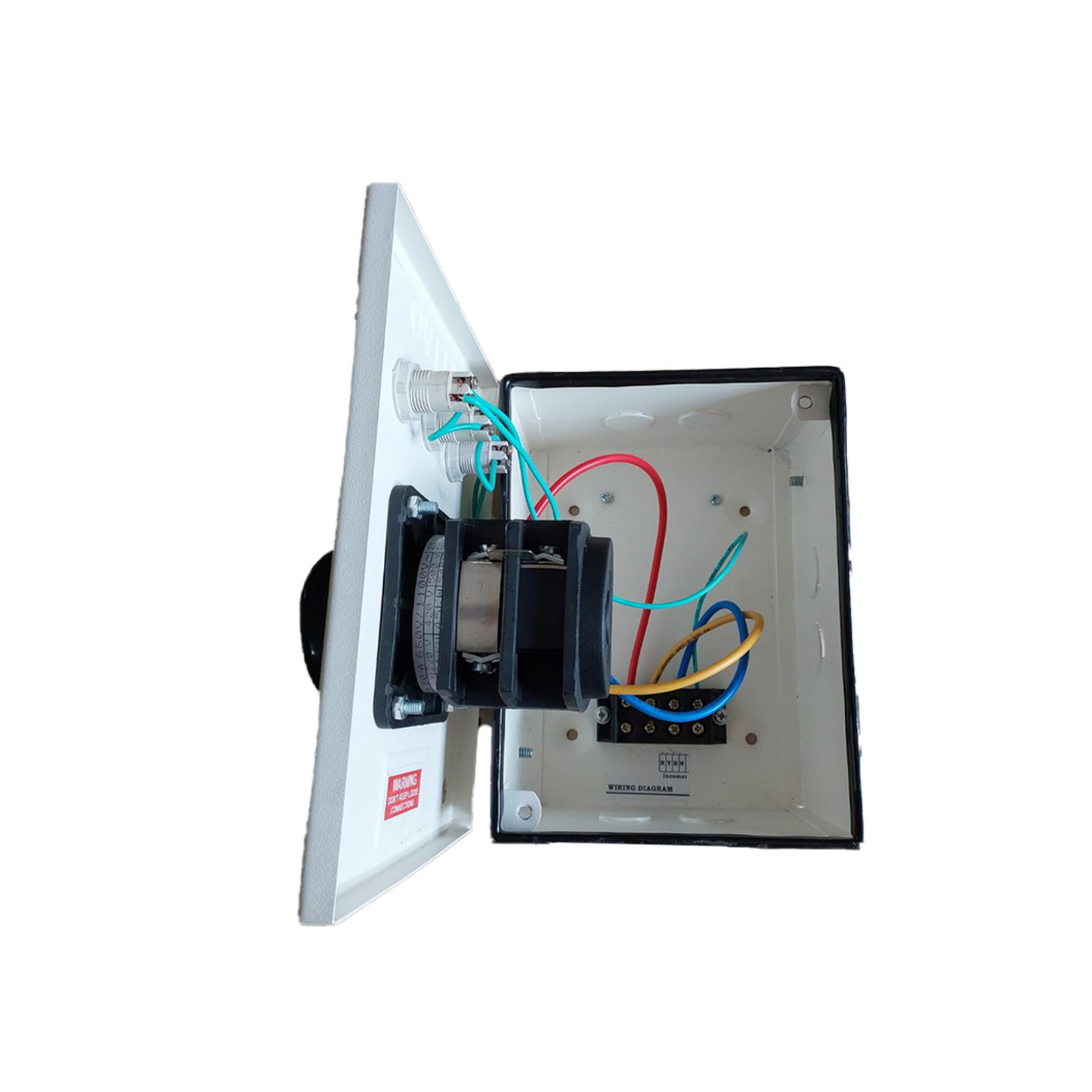 SELVO 40A Single Pole Neutral (SPN) Phase Selector Enclosure
