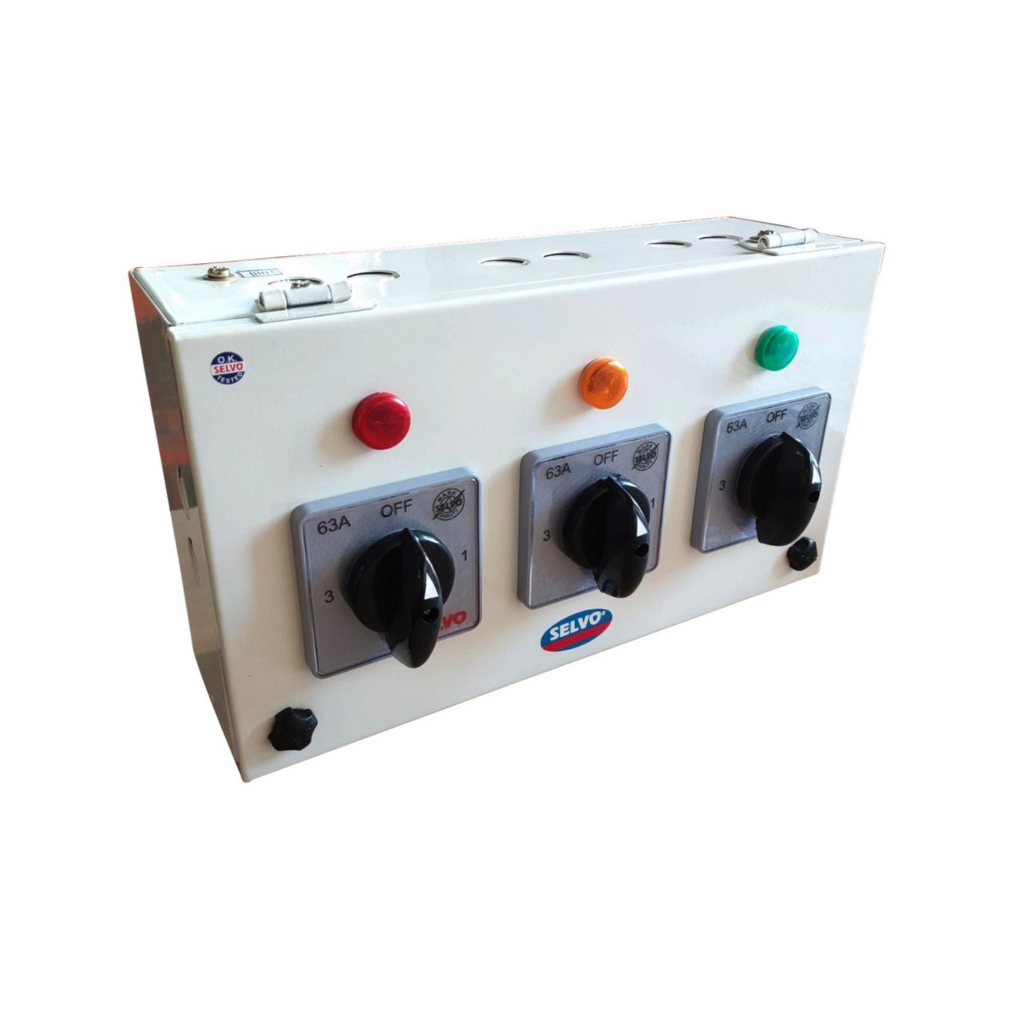 SELVO 63A Three Phase Neutral (TPN) Phase selector Enclosure
