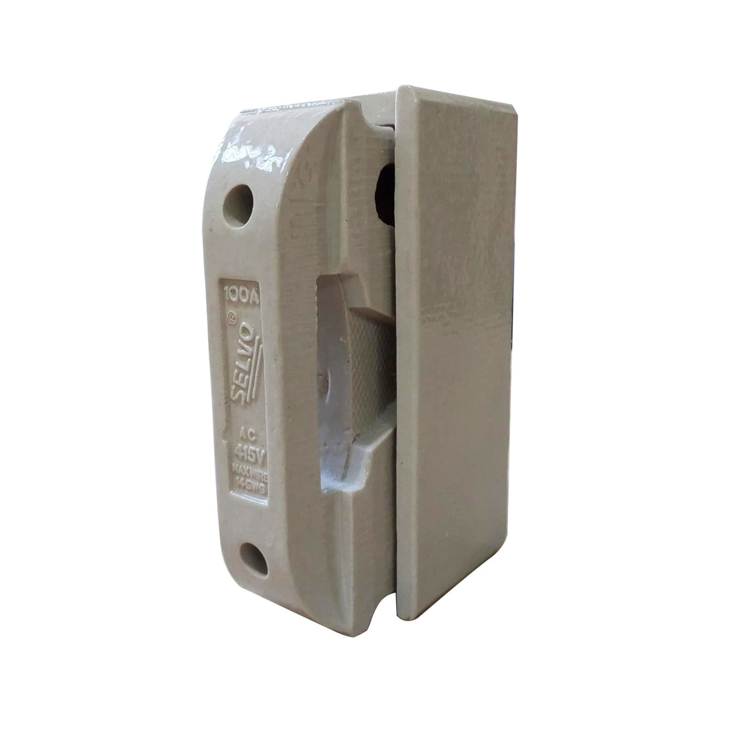 SELVO 100 Amp 415 Volt AC Porcelain Fuse Units (KITKAT FUSE)