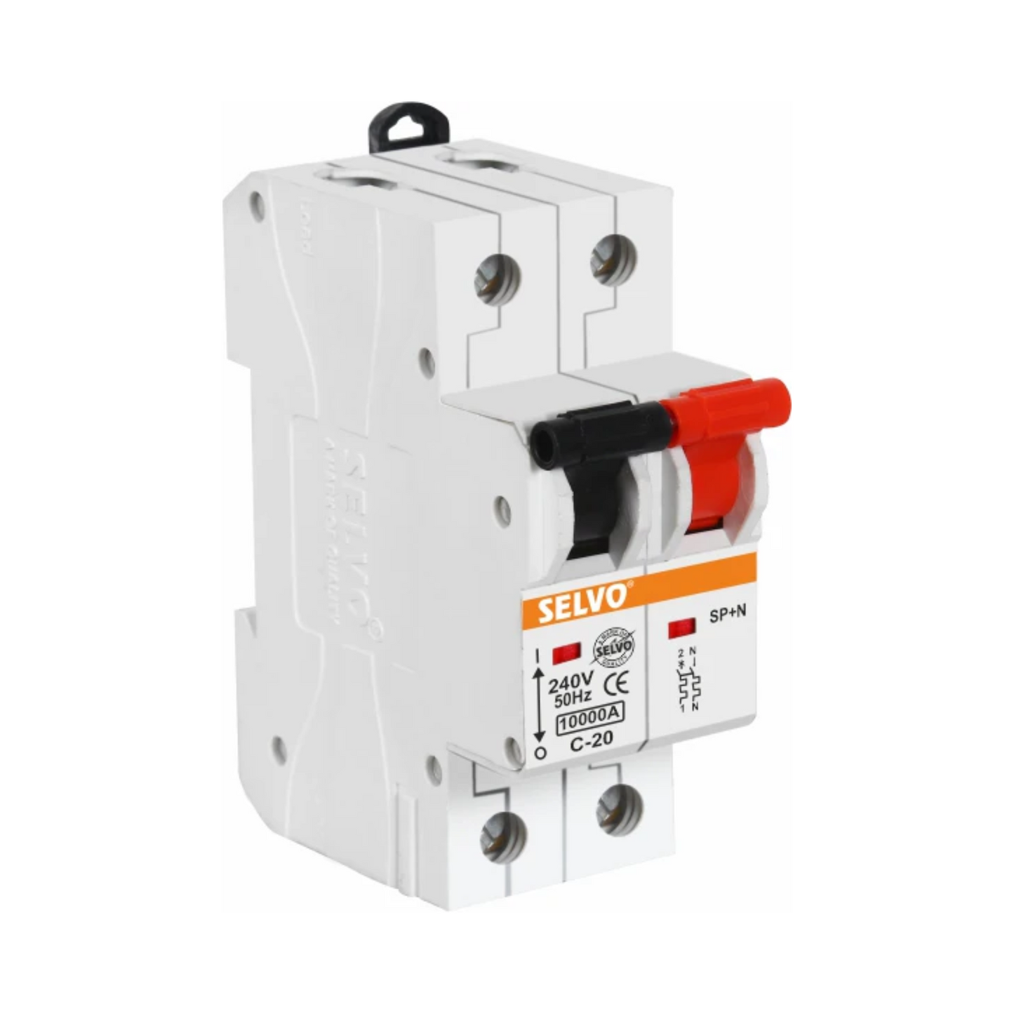 SELVO C-20A Single Pole Neutral (SPN ) MCB