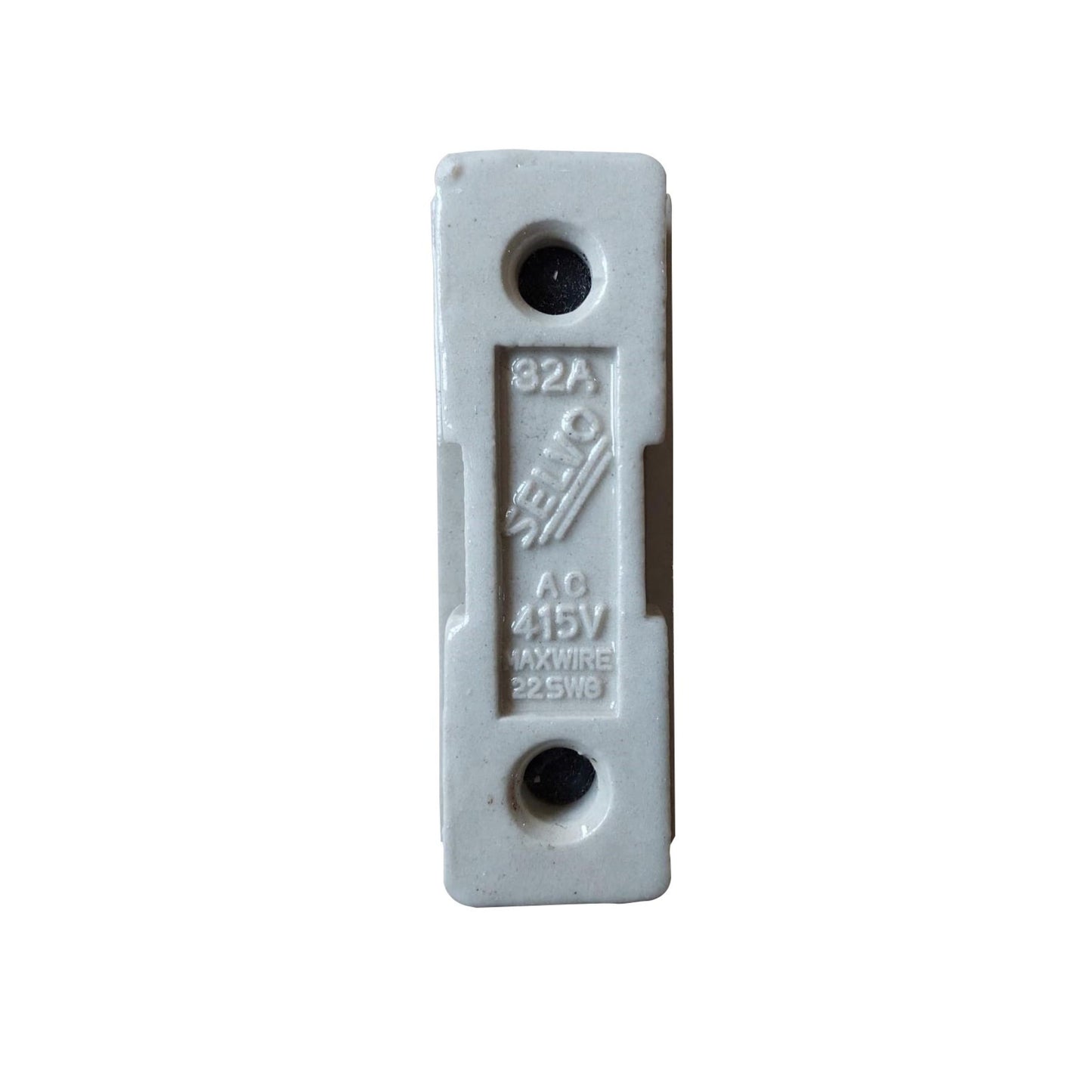 SELVO 32 Amp 415 Volt AC Porcelain Fuse Units (KITKAT FUSE)