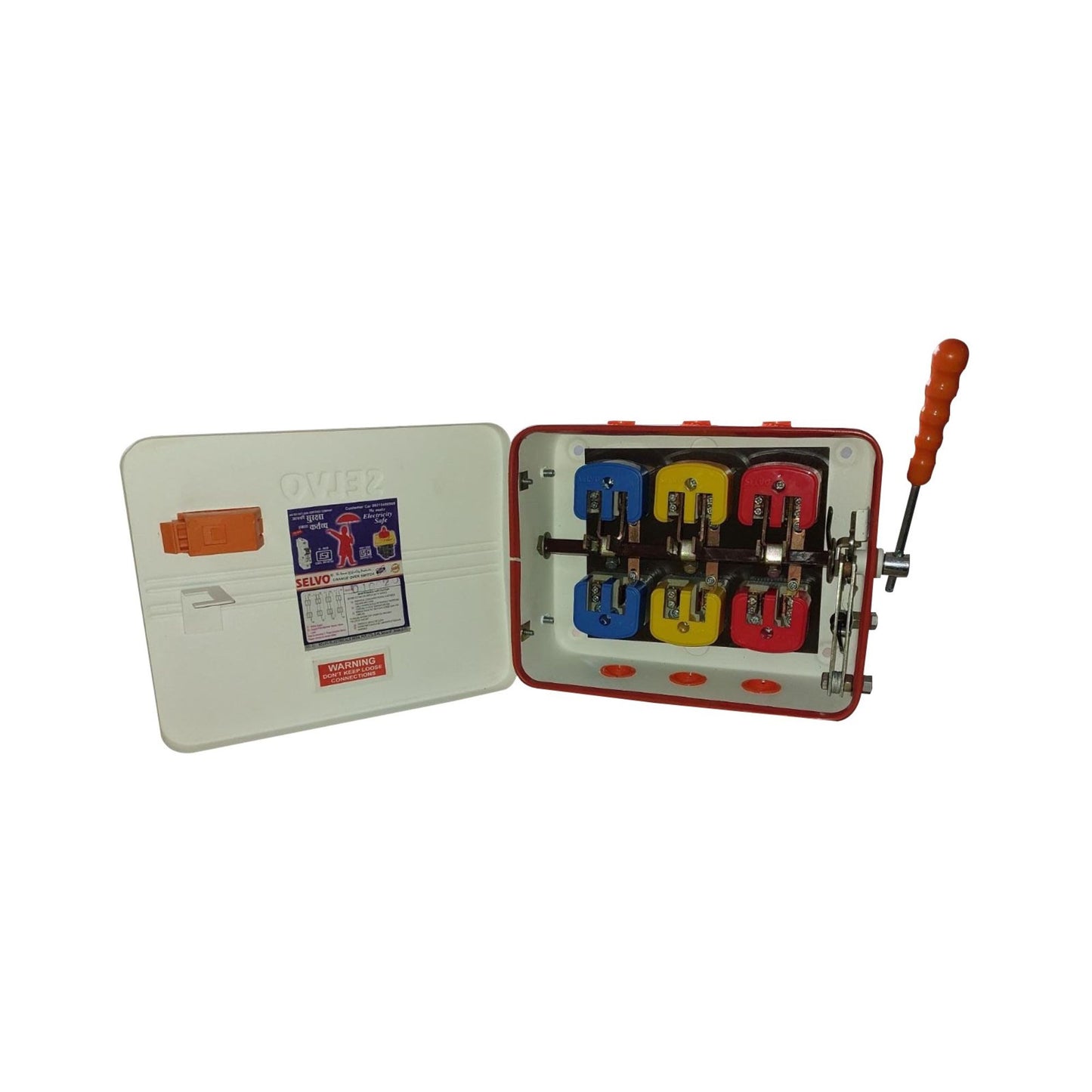 SELVO 32 Amps 415 Volts Offload Three Pole Changeover Switch
