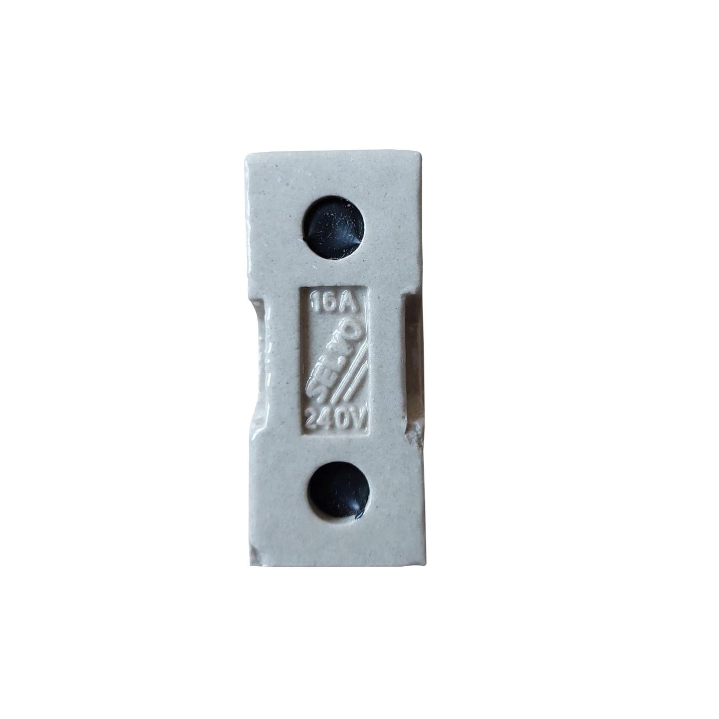 SELVO 16A 240V Porcelain Fuse Units (KITKAT Fuse) (Pack of 3 Pieces)