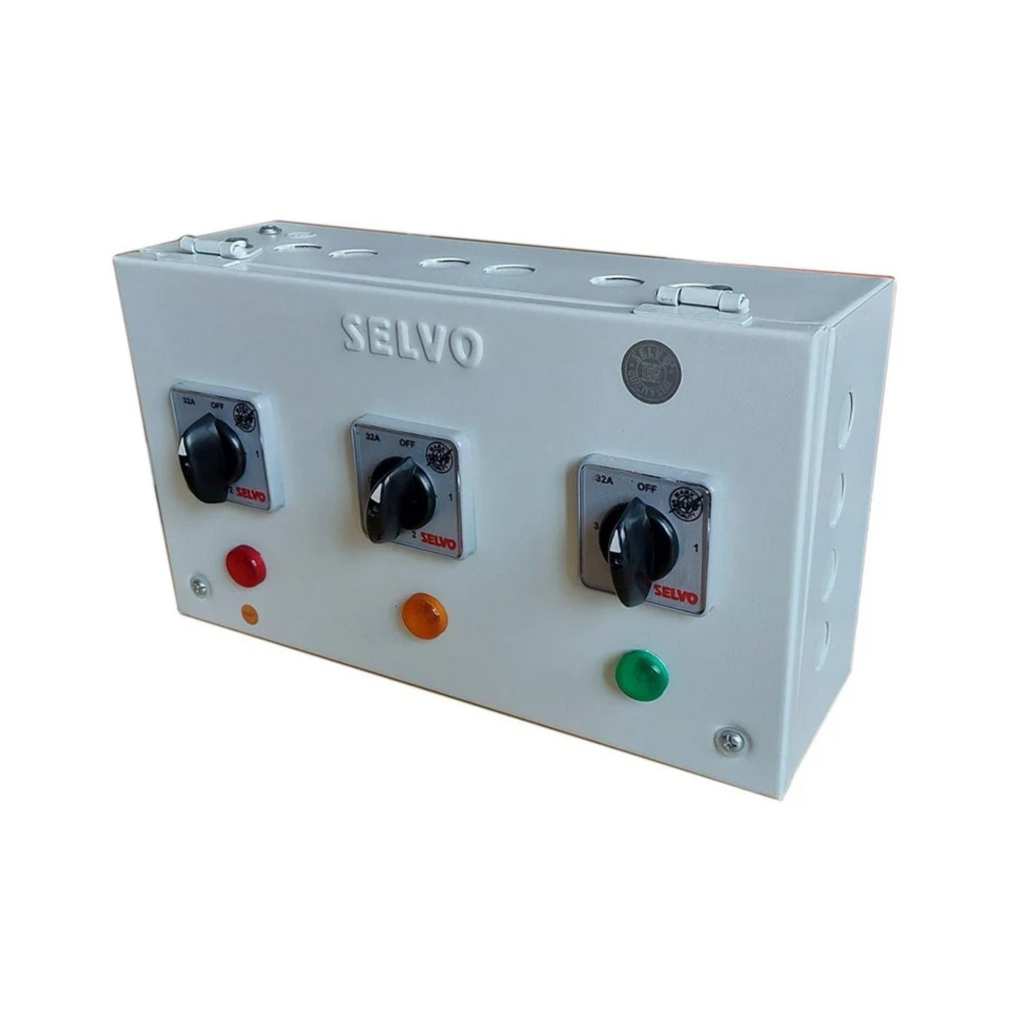 SELVO 32A Three Phase Neutral (TPN) Phase selector Enclosure