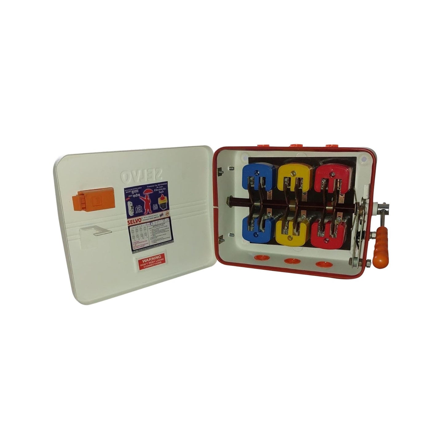SELVO 32 Amps 415 Volts Offload Three Pole Changeover Switch