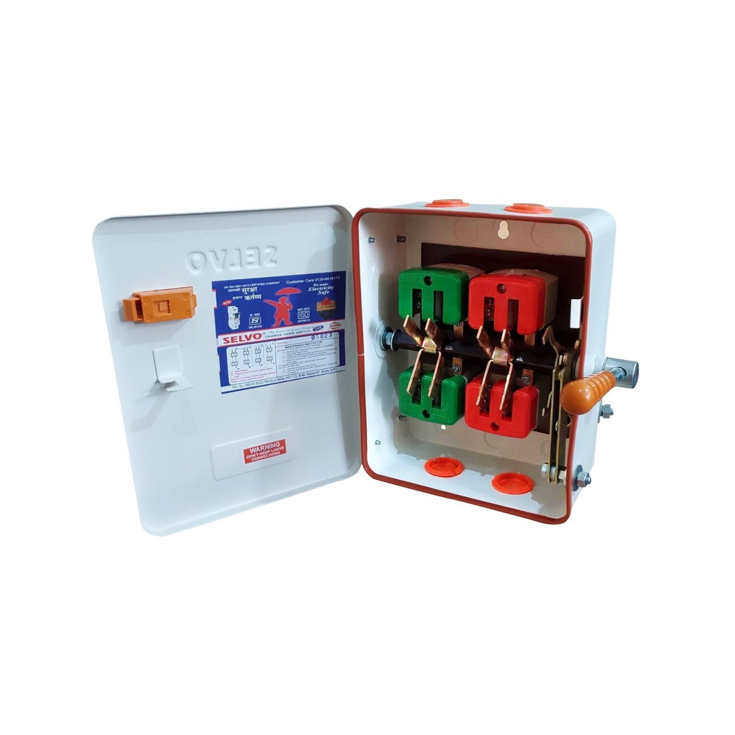 SELVO 63 Amps 240 Volts Offload Double Pole Changeover Switch