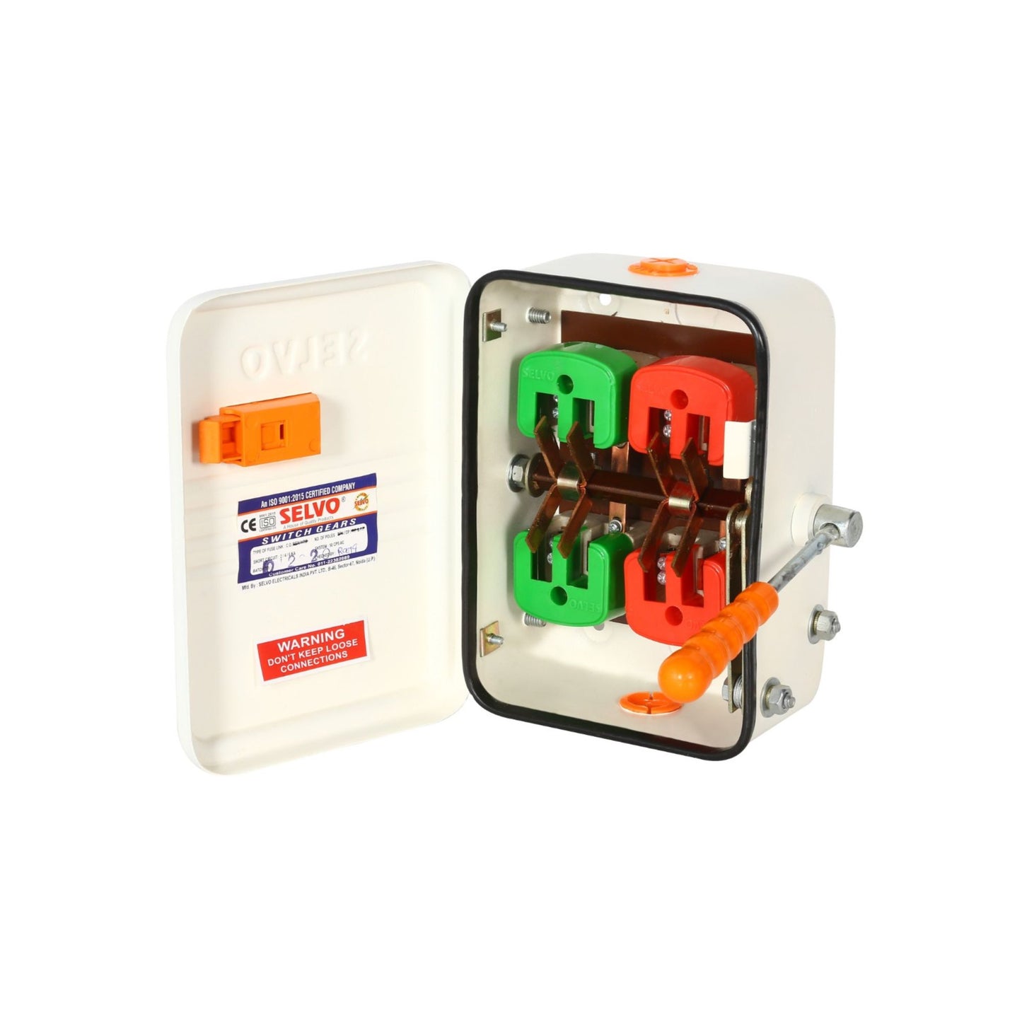 SELVO 32 Amps 240 Volts Offload Double Pole Changeover Switch