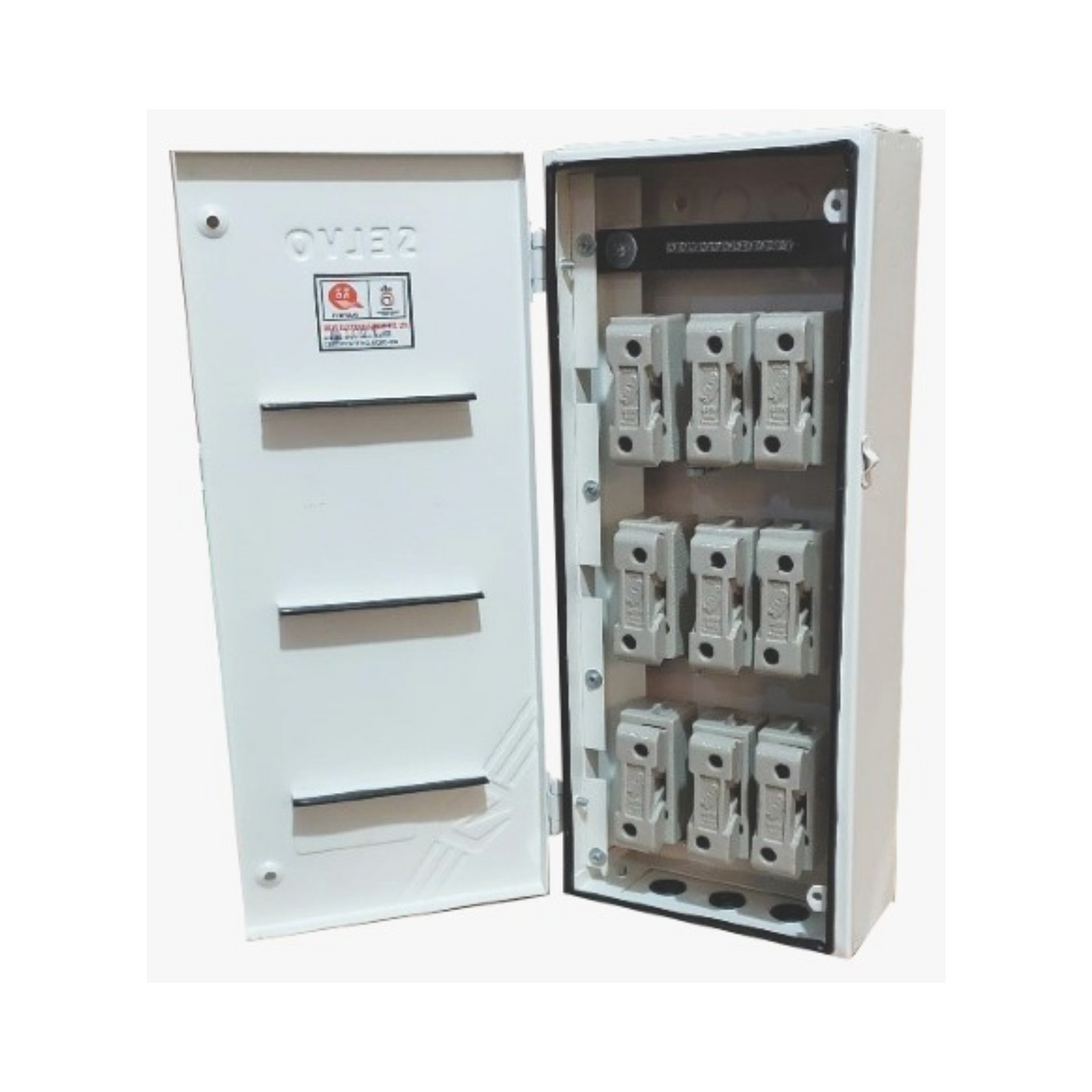 SELVO 32A 3 WAY TPN FUSE DISTRIBUTION BOARD