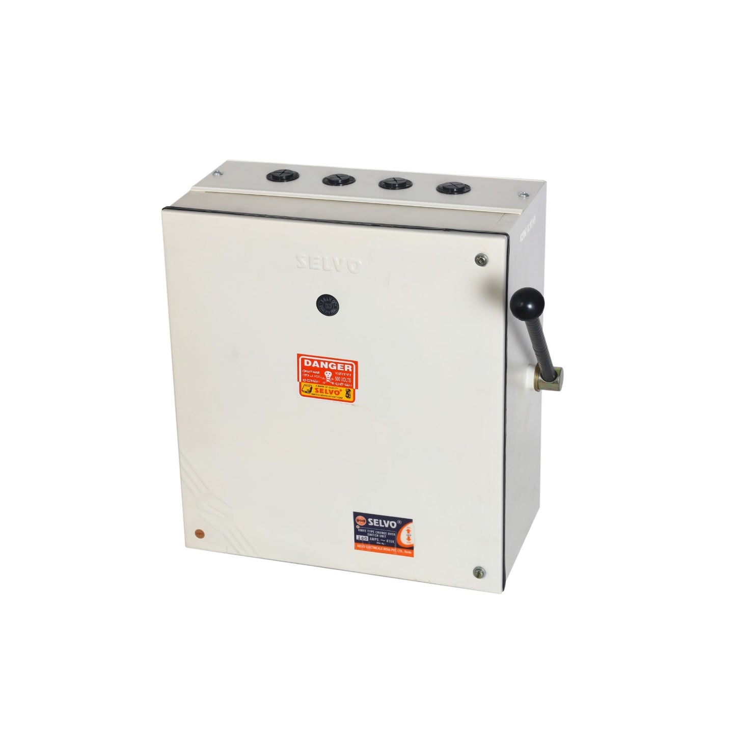 SELVO 200 Amps 415 Volts Offload Four Pole Knife Type Changeover Switch