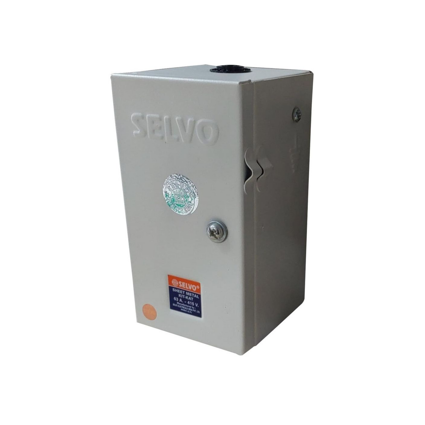 Selvo 63A Sheet Metal Enclosure with Kitkat Fuse