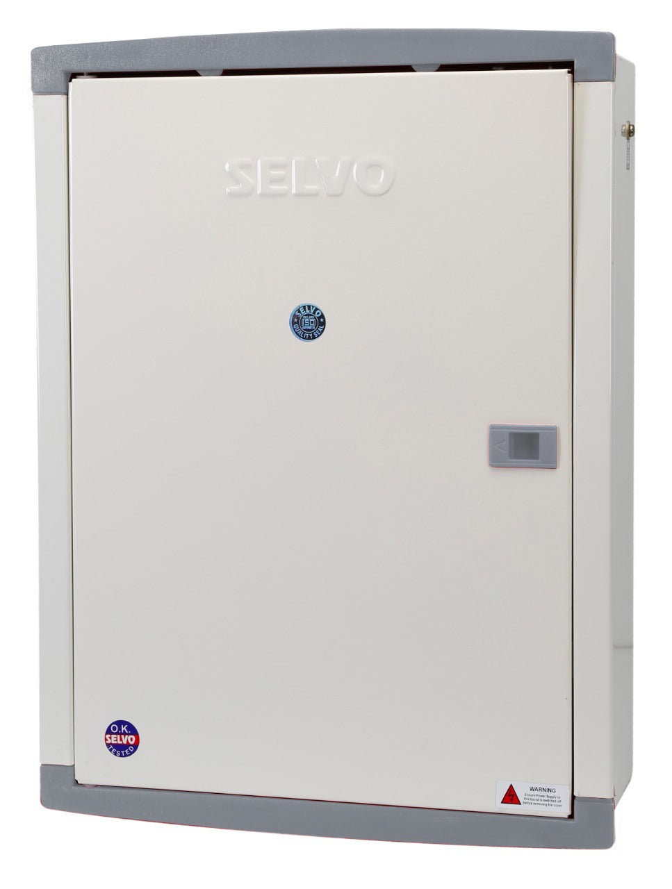 SELVO 4 Ways TPN Phase Selector Distribution Board ( Without Rotary Switch Fitted)( Dimensions : 41X39X16 approx in cm )
