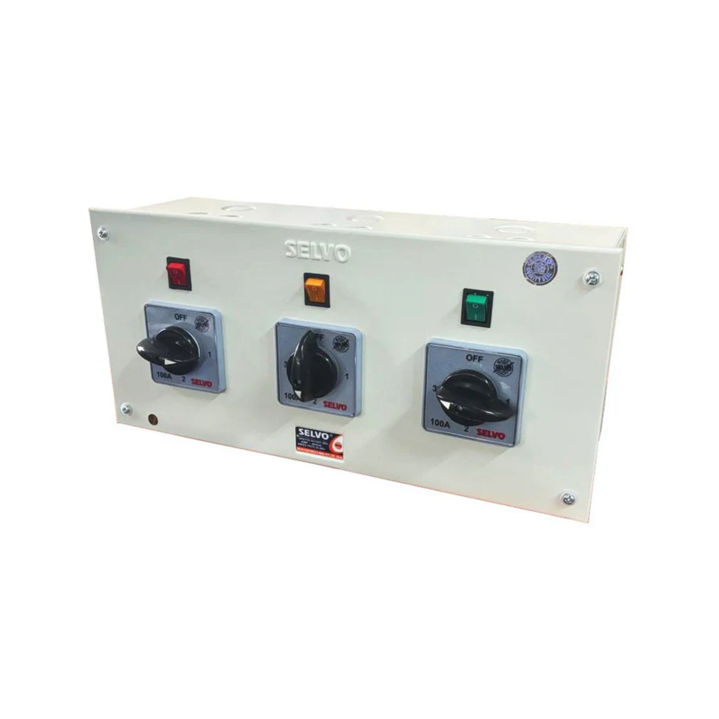 SELVO 100A Three Phase Neutral (TPN) Phase selector Enclosure