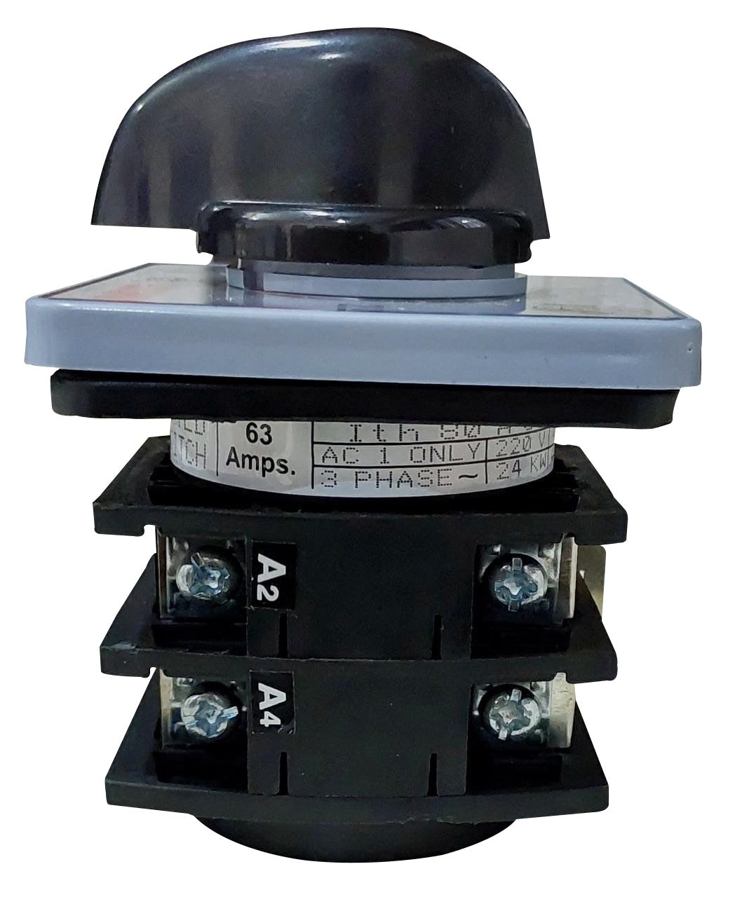 SELVO 63A Cam Operated Rotary Switch Phase Selector 1 Pole 4 Way