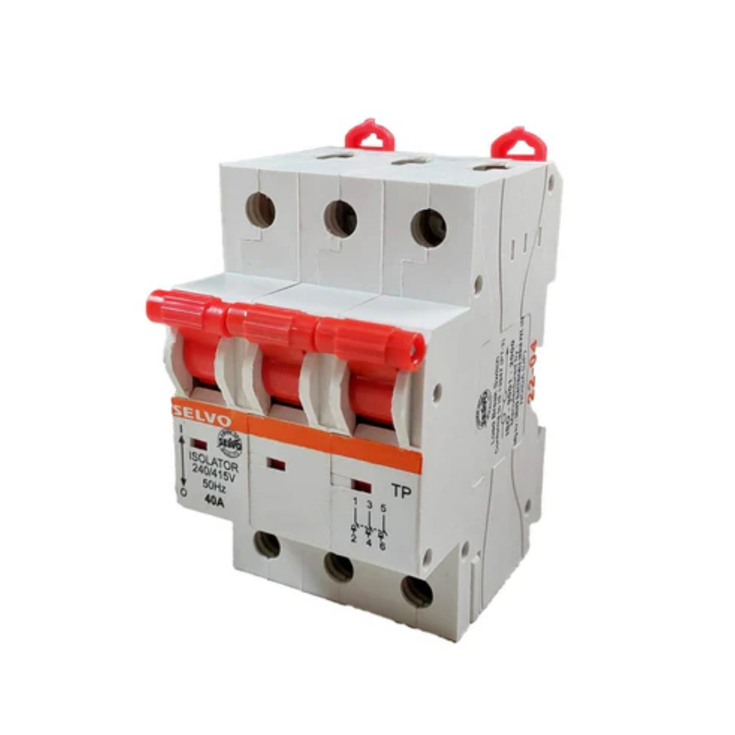 Selvo 40 Amps THREE POLE (TP) ISOLATOR