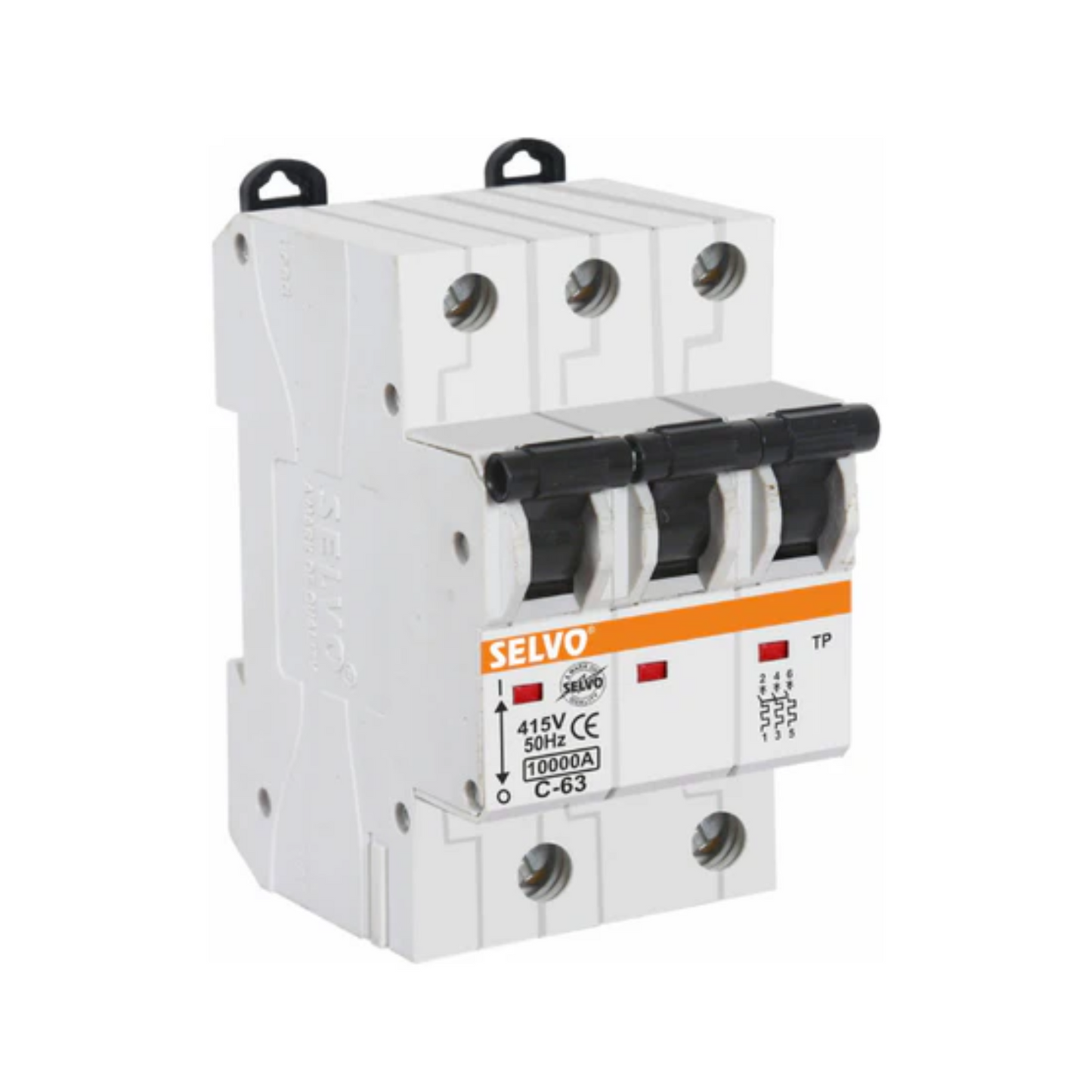 SELVO C-63A Three Pole MCB