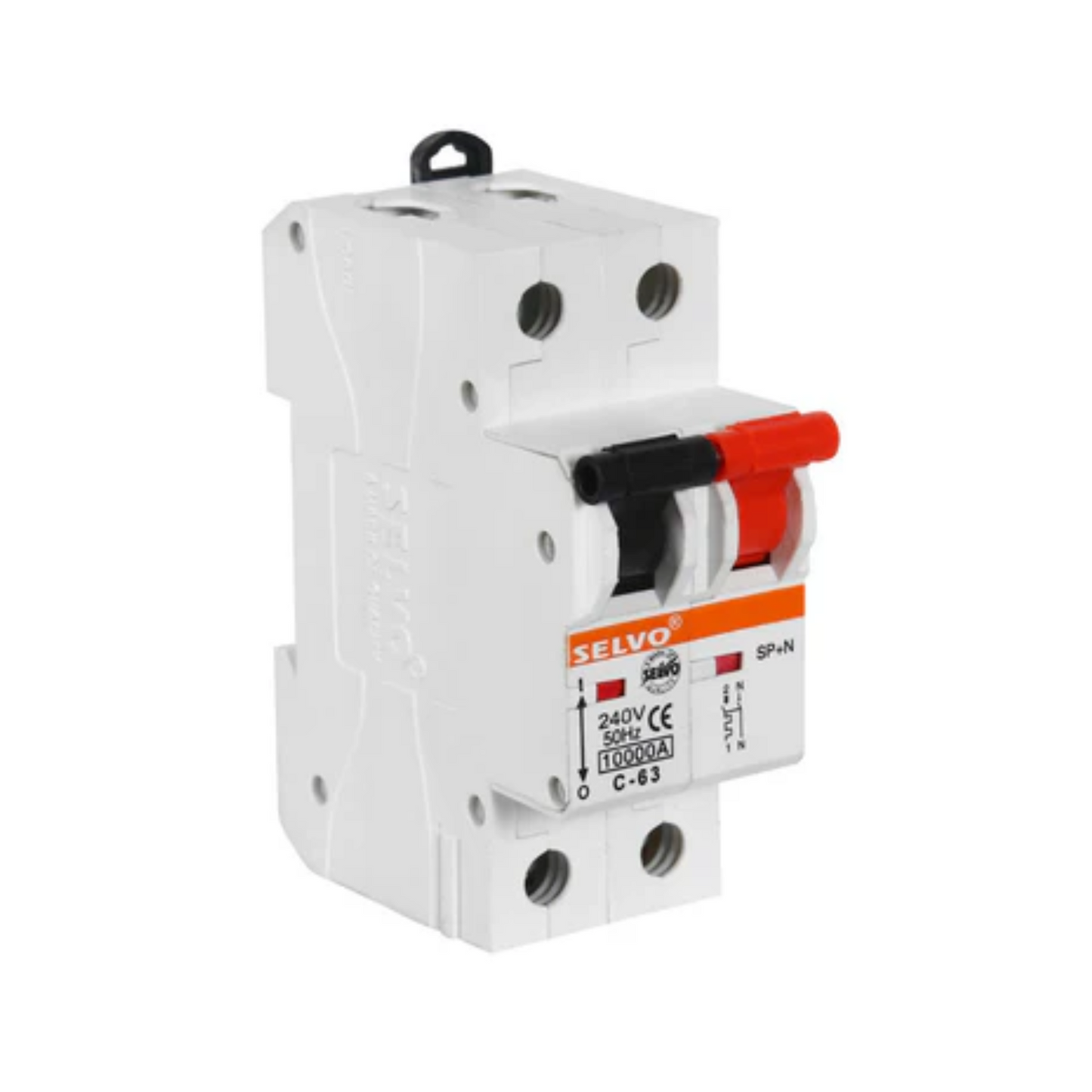 SELVO C-63A Single Pole Neutral (SPN ) MCB