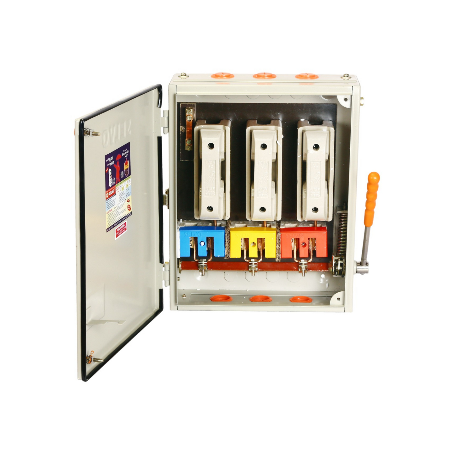 SELVO 100A 415 Volts TPN Rewireable Switch fuse units