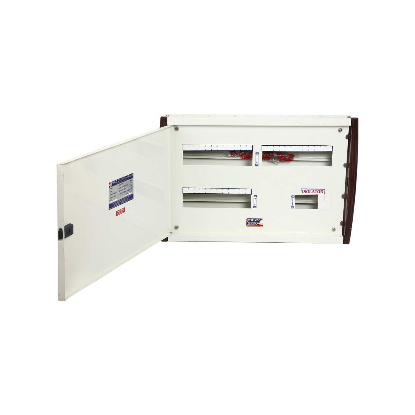 SELVO 12 Way TPN Double Door Distribution Board