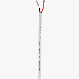 SELVO 1 SQMM Twin Flat Copper Cable 180 Meter Roll | 2 Core PVC Insulated Copper Wire | FR Grade House Wiring Cable | White Electrical Wire for Home & Commercial Use
