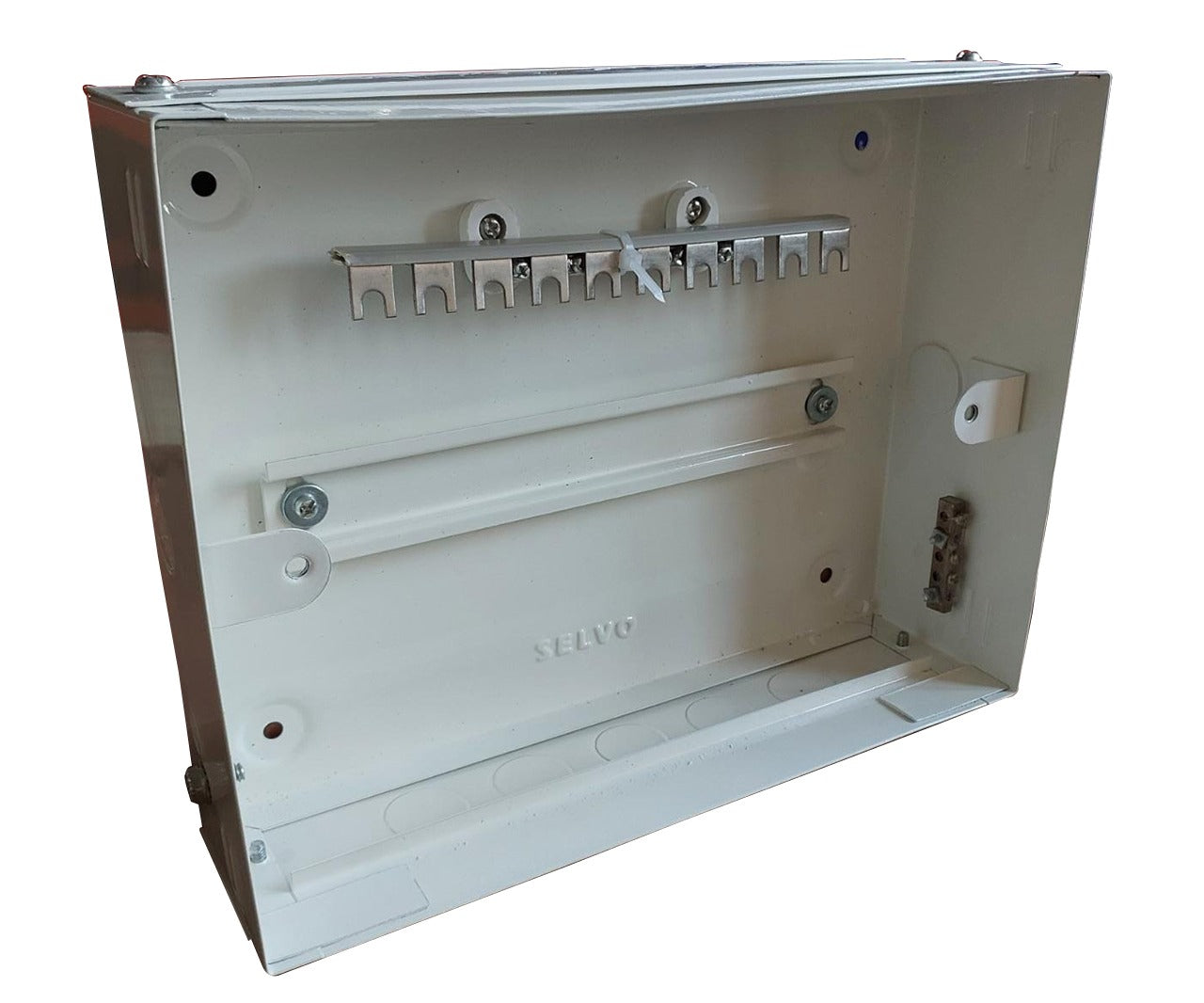 SELVO 10 WAY SPN Whiteline MCB Distribuion Board