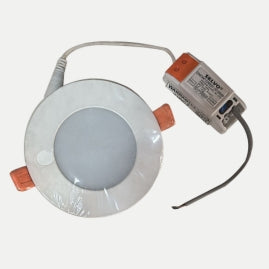 SELVO 5W LED Round Panel Light | Slim Recessed Ceiling Downlight | Cool Daylight 6500K | Energy Efficient False Ceiling Light for Home, Office, Kitchen & Bedroom