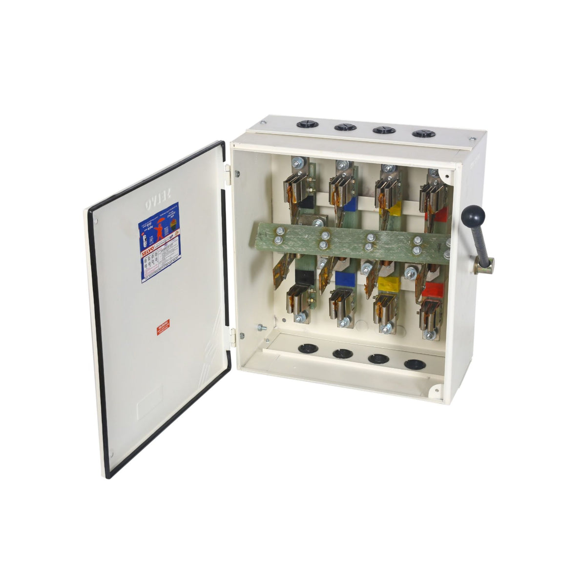 Offload Panel SELVO 200 Amps 415 Volts Offload Four Pole Knife Type Changeover Switc ...