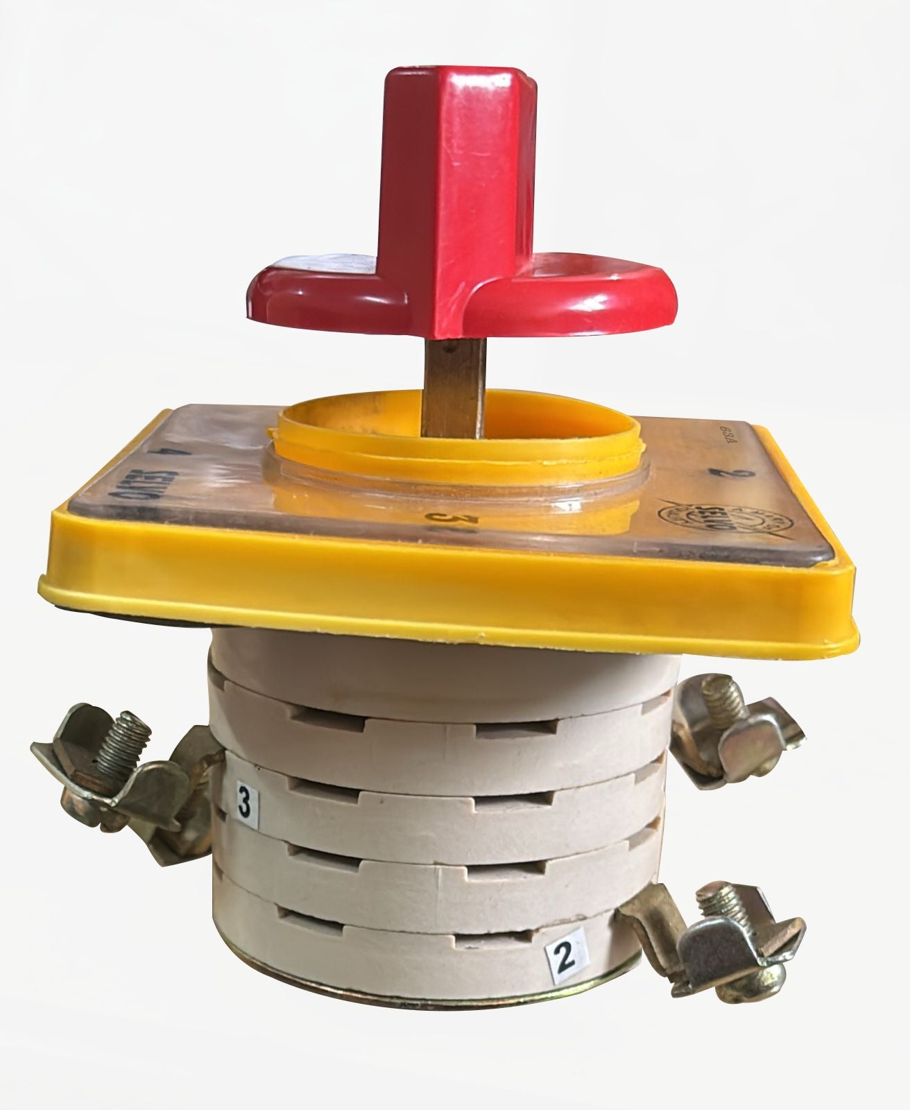 SELVO 63A Cam Operated Rotary Switch Phase Selector 1 Pole 4 Way