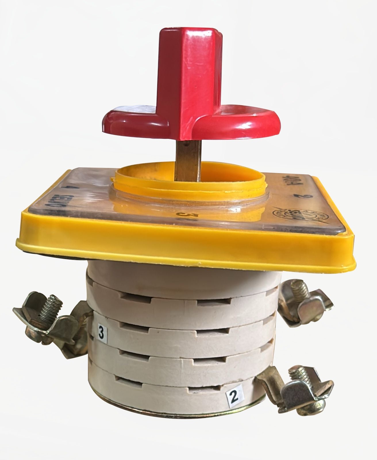 SELVO 63A Cam Operated Rotary Switch Phase Selector 1 Pole 4 Way