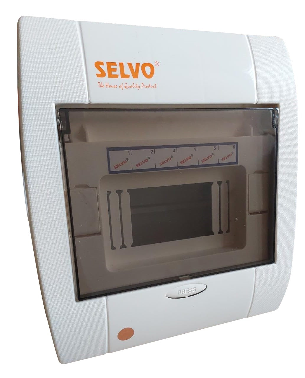 SELVO 6 WAY SPN Whiteline MCB Distribuion Board