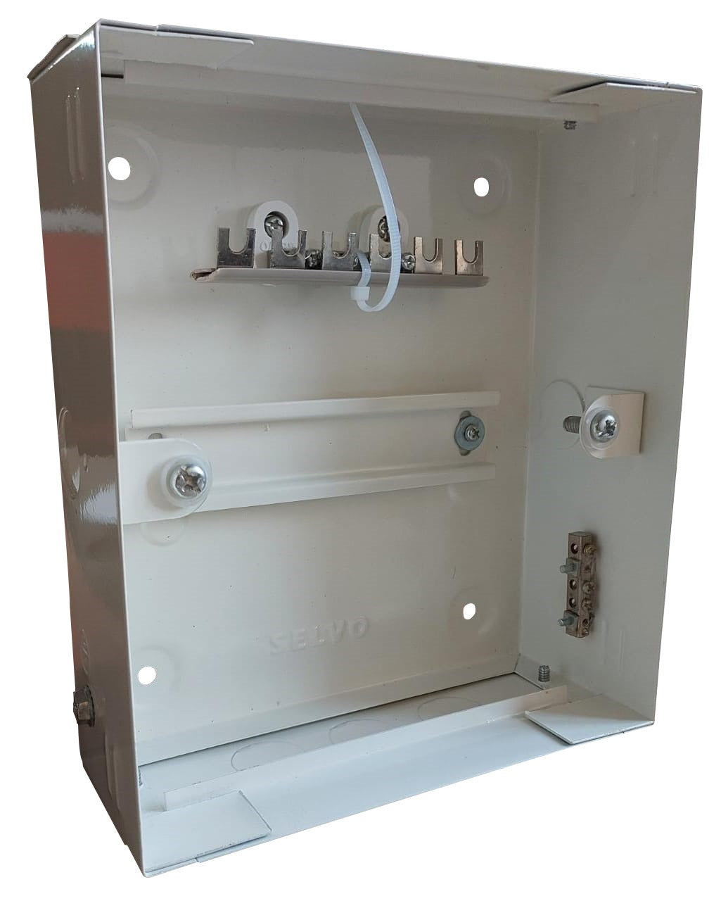 SELVO 6 WAY SPN Whiteline MCB Distribuion Board