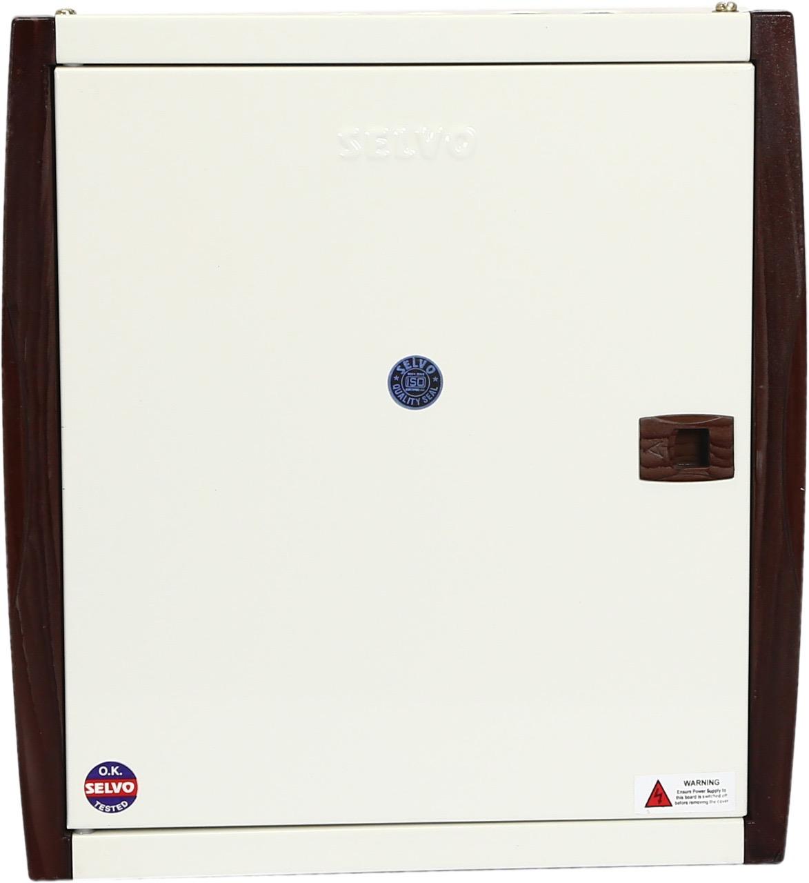 SELVO 6 Way TPN Double Door MCB Distribution Board