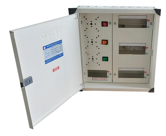 SELVO  8 Ways TPN Phase Selector Distribution Board ( Without Rotary Switch Fitted) DIMENSION : 55 X 46 X15 approx in cm