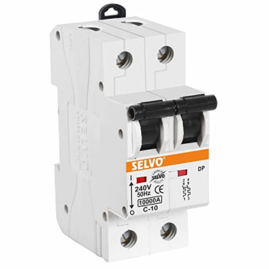 SELVO 20A C CURVE Double Pole MCB