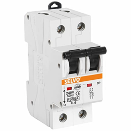 SELVO 20A C CURVE Double Pole MCB