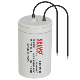 SELVO 4 MFD 440V DRY PP CAN CAPACITORS (10)