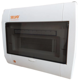 SELVO 10 WAY SPN Whiteline MCB Distribuion Board