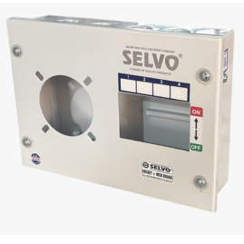 SELVO 1 SOCKET +1 MCB Slot Industrial plug socket Distribution board