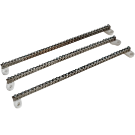 SELVO 37 Ways Brass Neutral Link Thirty Seven Screw Terminal grounding Bar Block for Cable looping and Earthing with P.B.T. Base. ( PACK OF 18 )