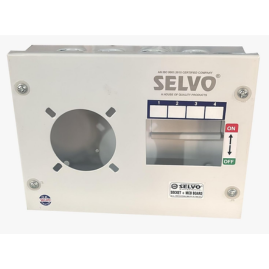 SELVO 1 SOCKET +1 MCB Slot Industrial plug socket Distribution board