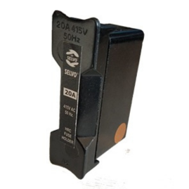 SELVO 20 Amps HRC Fuse Holder (Package of 6 Pieces)