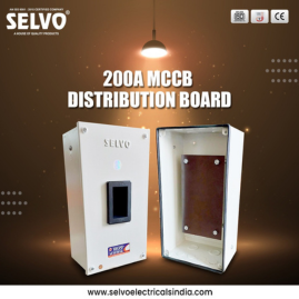 SELVO 200A 415V MCCB Distribution Board