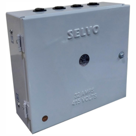 SELVO 32 Amps 415 Volts Classic series  Busbar Chamber Box