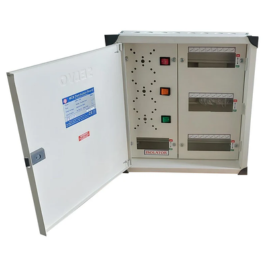 SELVO  8 Ways TPN Phase Selector Distribution Board ( Without Rotary Switch Fitted) DIMENSION : 55 X 46 X15 approx in cm