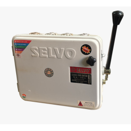 SELVO 16A 415V Offload Four Pole Changeover Switch | 4 Pole Manual Changeover | Heavy Duty Copper Contacts | For 3 Phase Power Supply | Industrial & Commercial Use