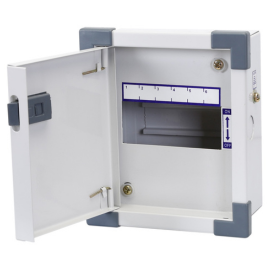 SELVO (CLASSIC SERIES) 6 Way Single Phase Neutral (SPN) Double Door Distribution Board