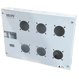 SELVO 6 SOCKET +1 MCB Slot Industrial plug socket Distribution board