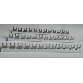 SELVO 12 WAY MCB FORK TYPE COPPER BUSBAR WITH PVC SHELL ( PACK OF 24 )